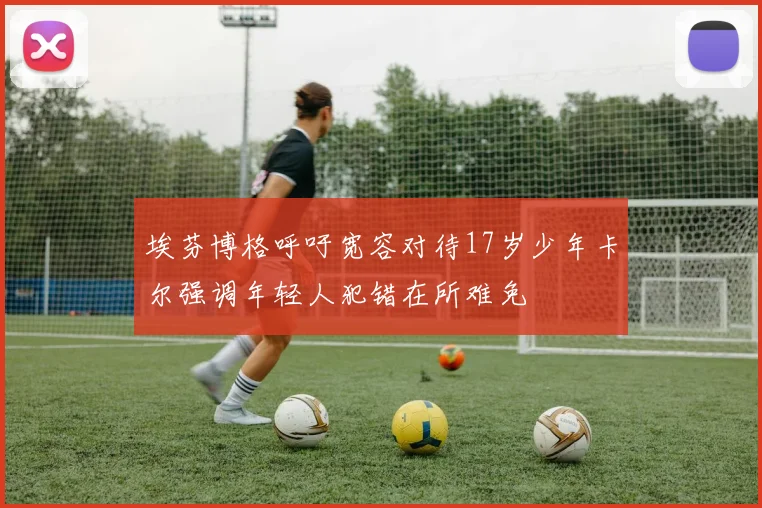 埃芬博格呼吁宽容对待17岁少年卡尔强调年轻人犯错在所难免